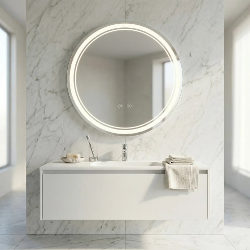Mirror Rea Soft 70 Led Transparent