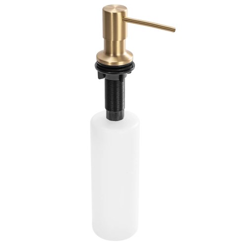 Soap dispenser REA Gold Brush round