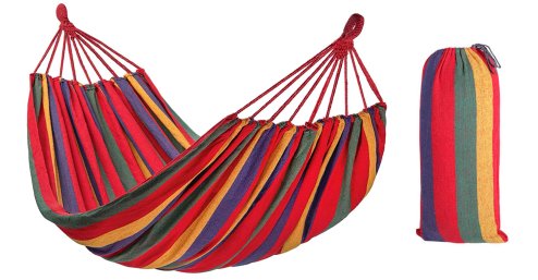 Hammock 480143A RED 230x140x1cm