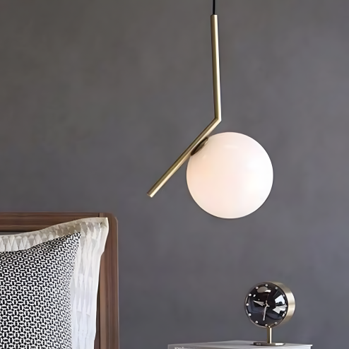 CEILING LAMP CHANDELIER TOOLIGHT G106-1W GOLD WHITE