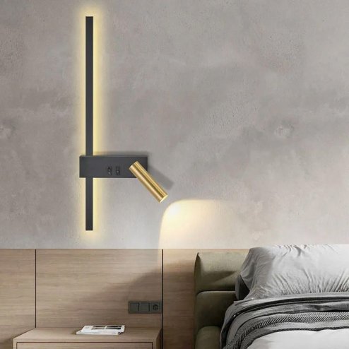 Wall lamp APP1439-W BLACK GOLD