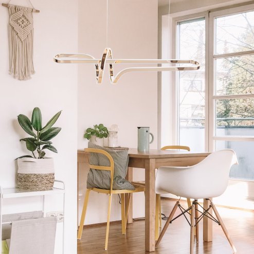 CEILING LAMP CHANDELIER TOOLIGHT LED G039-CP GOLD