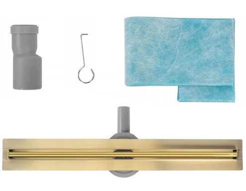 Linear drainage REA Neox Slim pro Gold 100
