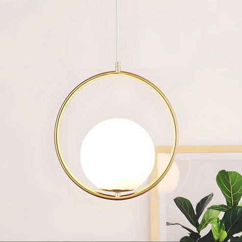 CEILING LAMP CHANDELIER TOOLIGHT G109-1W GOLD WHITE