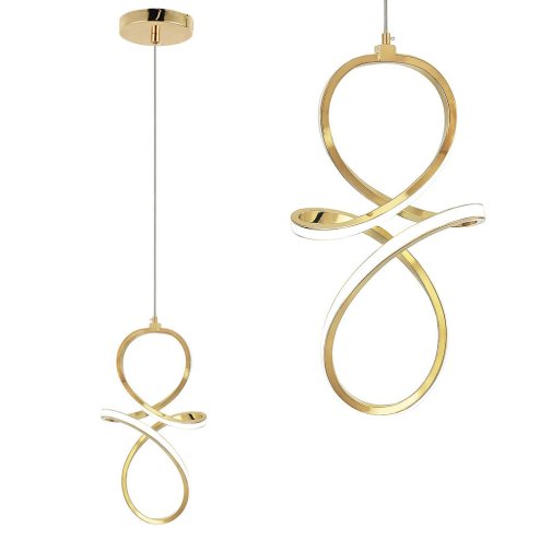 LED PENDANT LAMP TOOLIGHT LHJ091-1CP 100 GOLD
