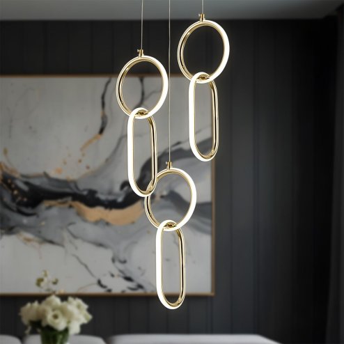 CEILING LAMP CHANDELIER TOOLIGHT G077-3CPR GOLD