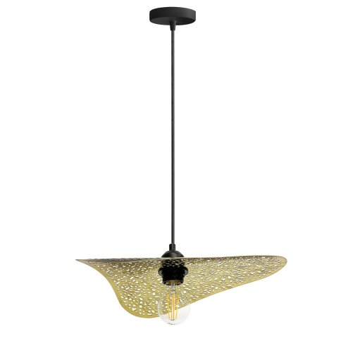 Pendant Lamp TOOLIGHT APP1467-1CP Black/OR E27