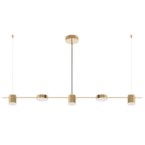 Pendant LED Lamp TOOLIGHT APP929-5CP Gold 5-light points 24W 115x10x7,5cm