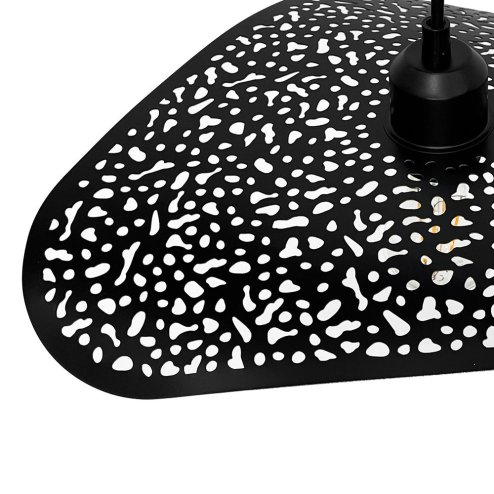 Pendant Lamp TOOLIGHT APP1467-1CP Black/OR E27