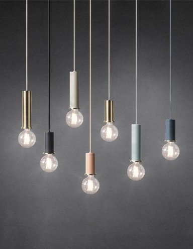 Pendant Lamp TOOLIGHT APP110 OSTI A Metal Pink E27 1-light point