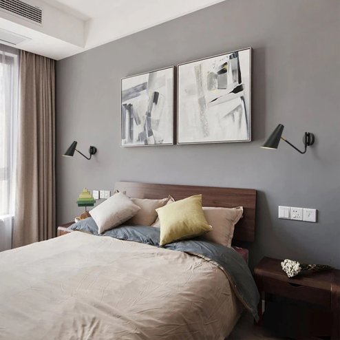 Wall Light Toolight APP1139-1W E27 black