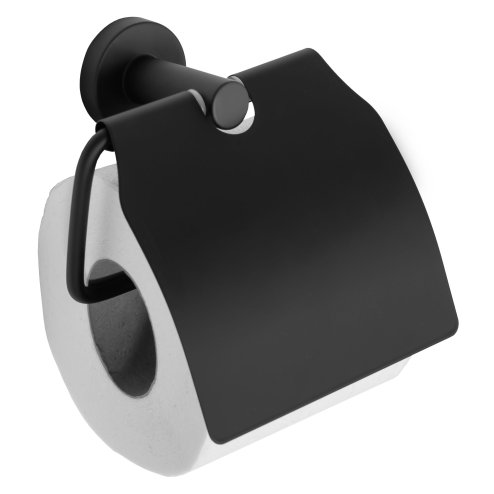 Toilet Paper Holder REA Black 322213B