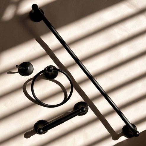 Bathroom hanger Black 332868A