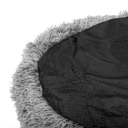 PET BED TUTUMI DONUT PJ-013 80CM LIGHT GREY
