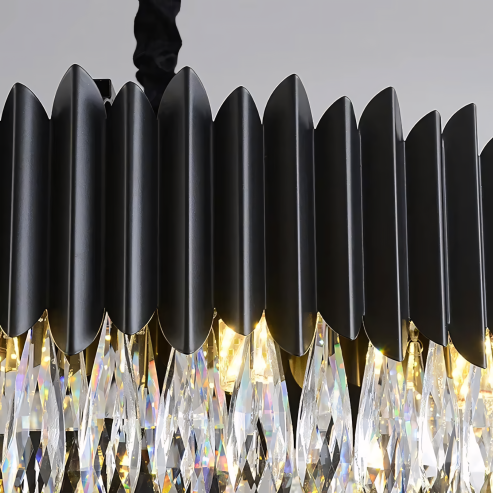 CEILING LAMP CHANDELIER TOOLIGHT APP1657-8CP BLACK