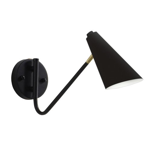 Wall Light Toolight APP1139-1W E27 black