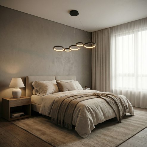 CEILING LAMP CHANDELIER REA APP1923-CP BLACK