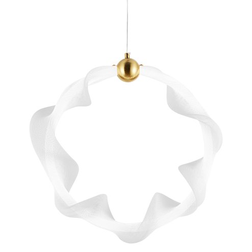 CEILING LAMP CHANDELIER TOOLIGHT LED G014-1CP WHITE GOLD