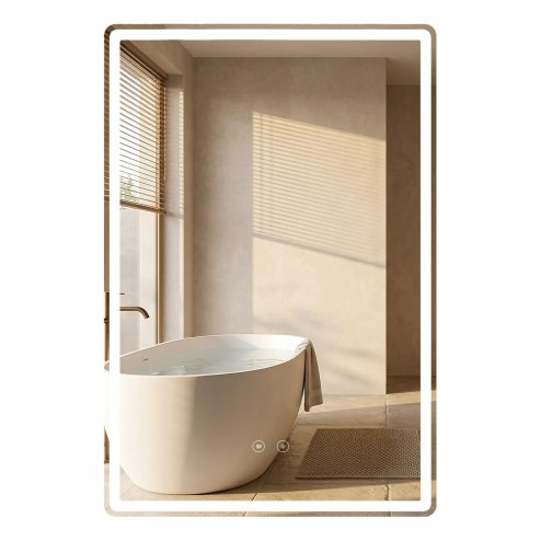 Mirror Rea Marlo 70X50 Led Transparent