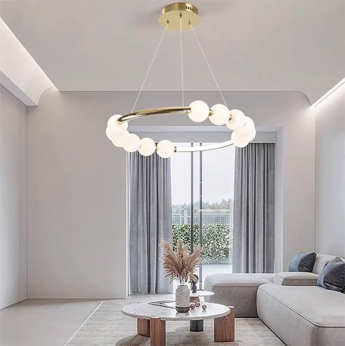 CEILING LAMP CHANDELIER TOOLIGHT LED APP1553-CP GOLD