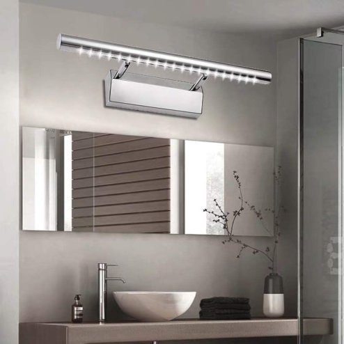 Bathroom Wall LED Light TOOLIGHT APP362-1W Chrome 7W 55cm