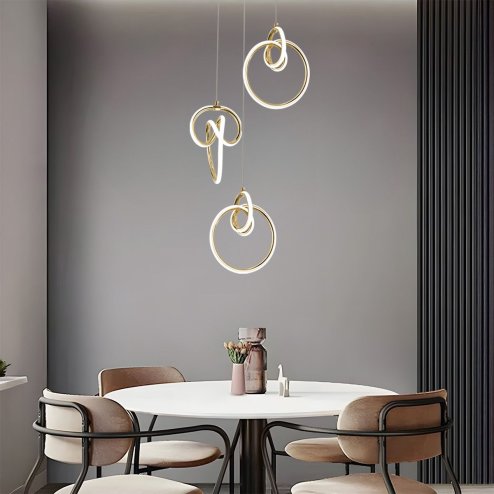 CEILING LAMP CHANDELIER TOOLIGHT G072-3CPR GOLD