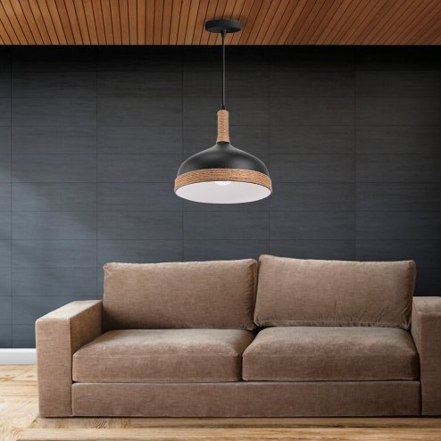 CEILING LAMP CHANDELIER TOOLIGHT APP1421-1CP BLACK