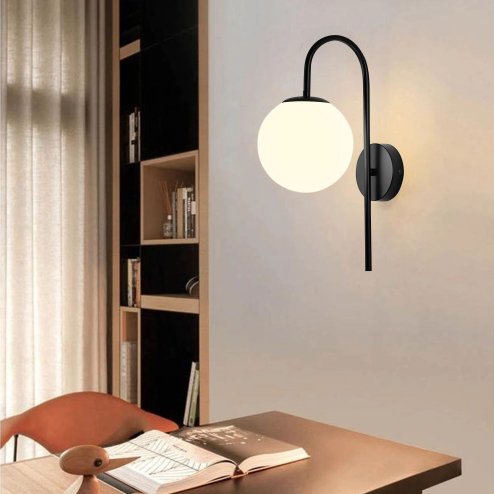 WALL LAMP TOOLIGHT G090-1W BLACK WHITE