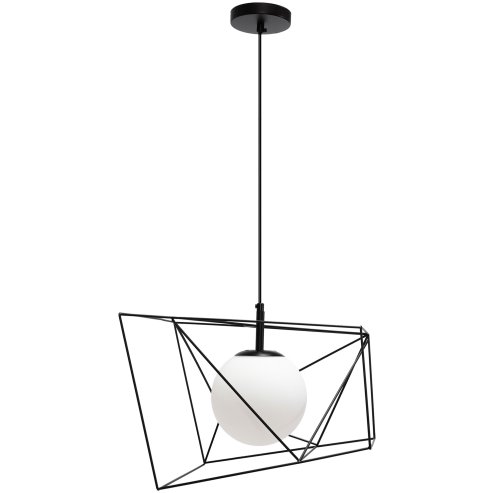 Pendant Lamp TOOLIGHT APP1022-1CP Black 1-light point E27 34x34x26-106cm