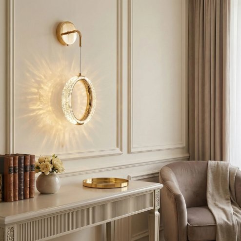 WALL LAMP REA G175-W GOLD