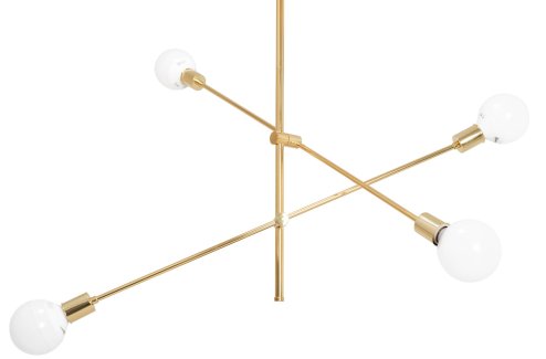 LAMP APP479-4C GOLD 81,5x12x85cm