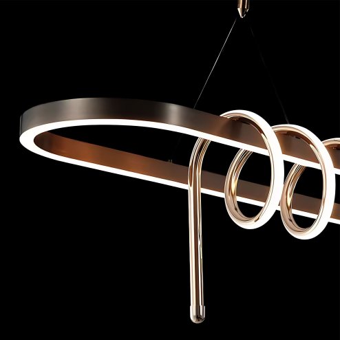 LED PENDANT LAMP TOOLIGHT LHJ040-CP 18 BLACK