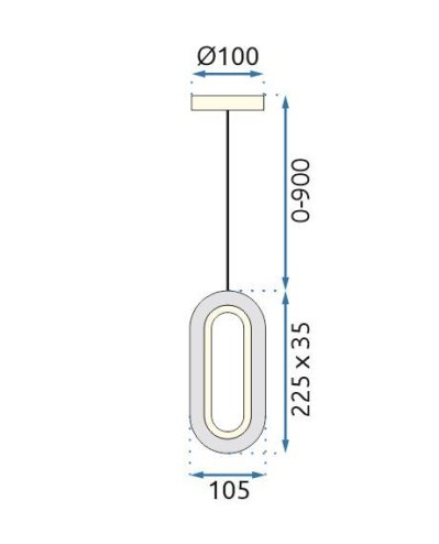 CEILING LAMP CHANDELIER TOOLIGHT G113-1CP GOLD
