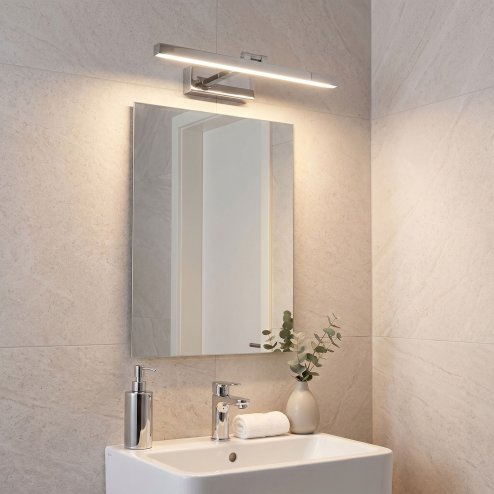 Wall Lamp Rea App1858-1W Chrome 60Cm Led