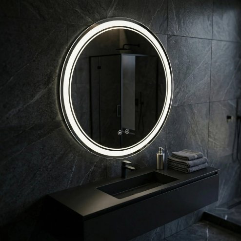 Mirror Rea Soft 80 Led Transparent