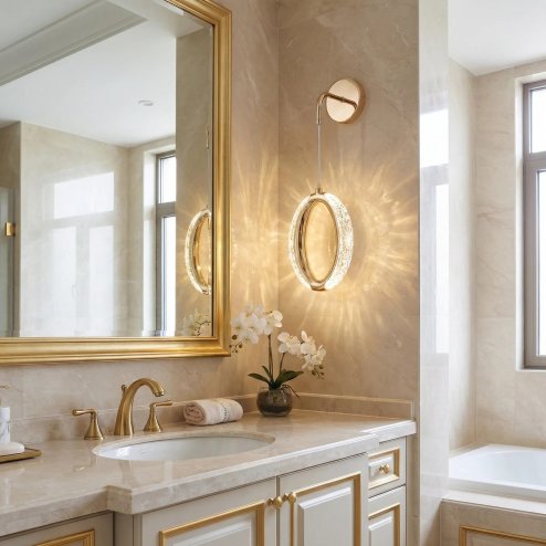 WALL LAMP REA G175-W GOLD