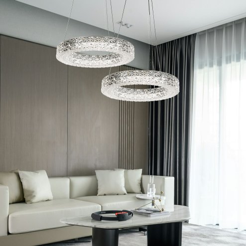 CEILING LAMP CHANDELIER TOOLIGHT LED MS004-CP CHROME