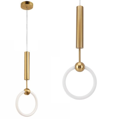 LED PENDANT LAMP TOOLIGHT LHJ059-1CP 100 BRUSHED GOLD
