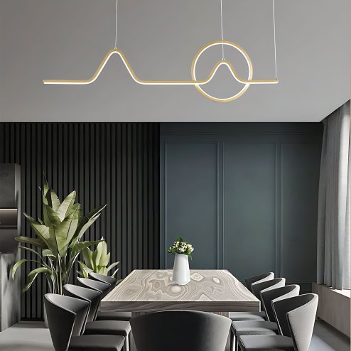 LED PENDANT LAMP TOOLIGHT HJ022-CP  20 GOLD
