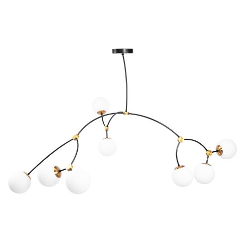 CEILING LAMP CHANDELIER TOOLIGHT APP1673-8CP BLACK