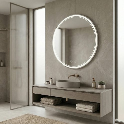 Mirror Rea Soft 100 Led Transparent
