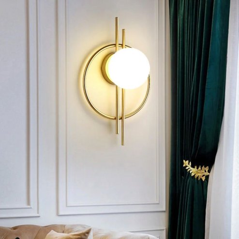 Wall Light Toolight APP1436-W E27 gold