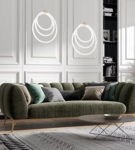 CEILING LAMP CHANDELIER TOOLIGHT LED G016-CP GOLD