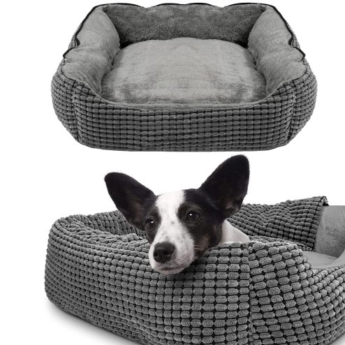 PET BED TUTUMI PJ-019 89X64CM GREY