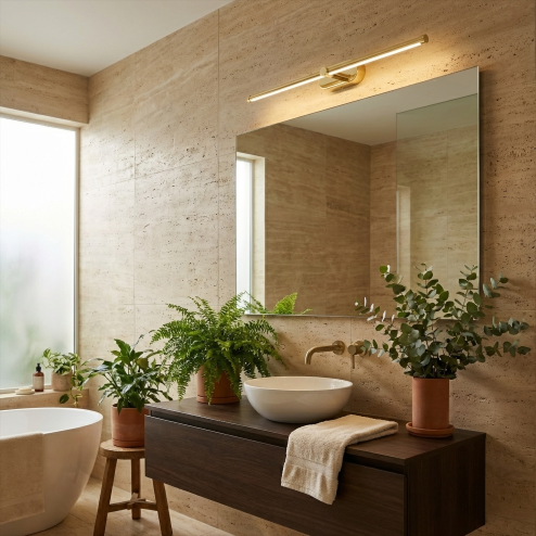 WALL LAMP REA APP1890-1W 60 CM GOLD