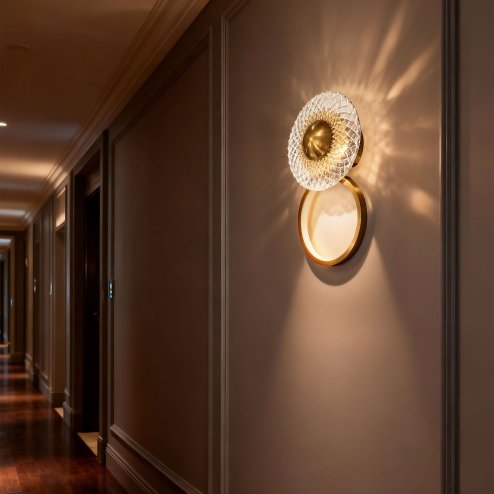 WALL LIGHT TOOLIGHT LHJ071-W BRUSH GOLD