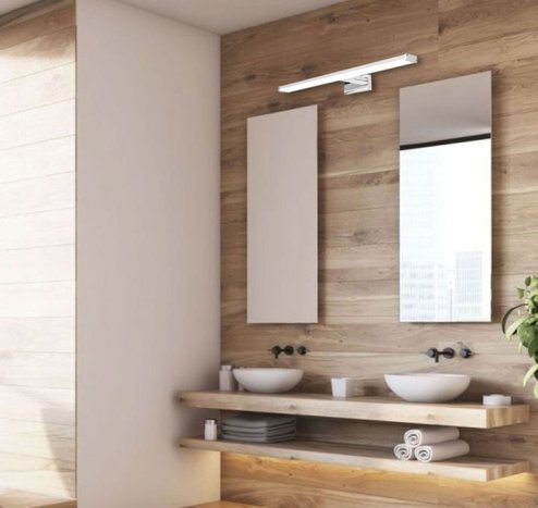Bathroom Wall LED Light TOOLIGHT APP371-1W Chrome 18W 90cm