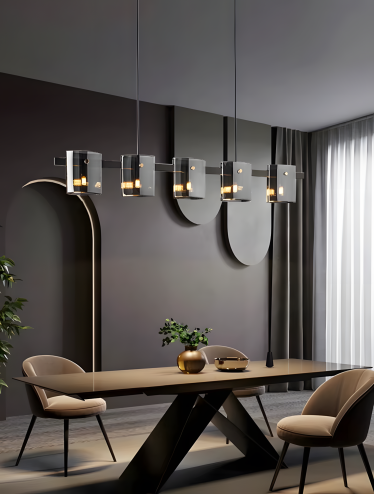 CEILING LAMP CHANDELIER TOOLIGHT APP1706-5CP GREY