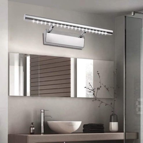 Bathroom Wall LED Light TOOLIGHT APP362-1W Chrome 7W 55cm
