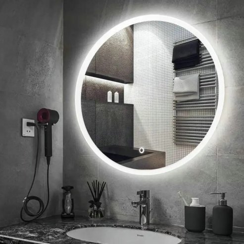 Bathroom LED Mirror REA FFJ 80cm